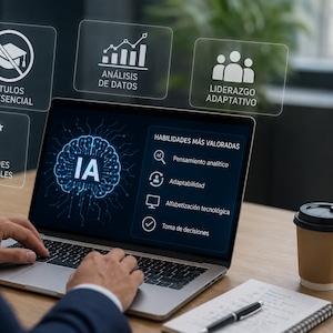 La inteligencia artificial gana espacio en las empresas y redefine las habilidades que buscan las organizaciones para posiciones de liderazgo.