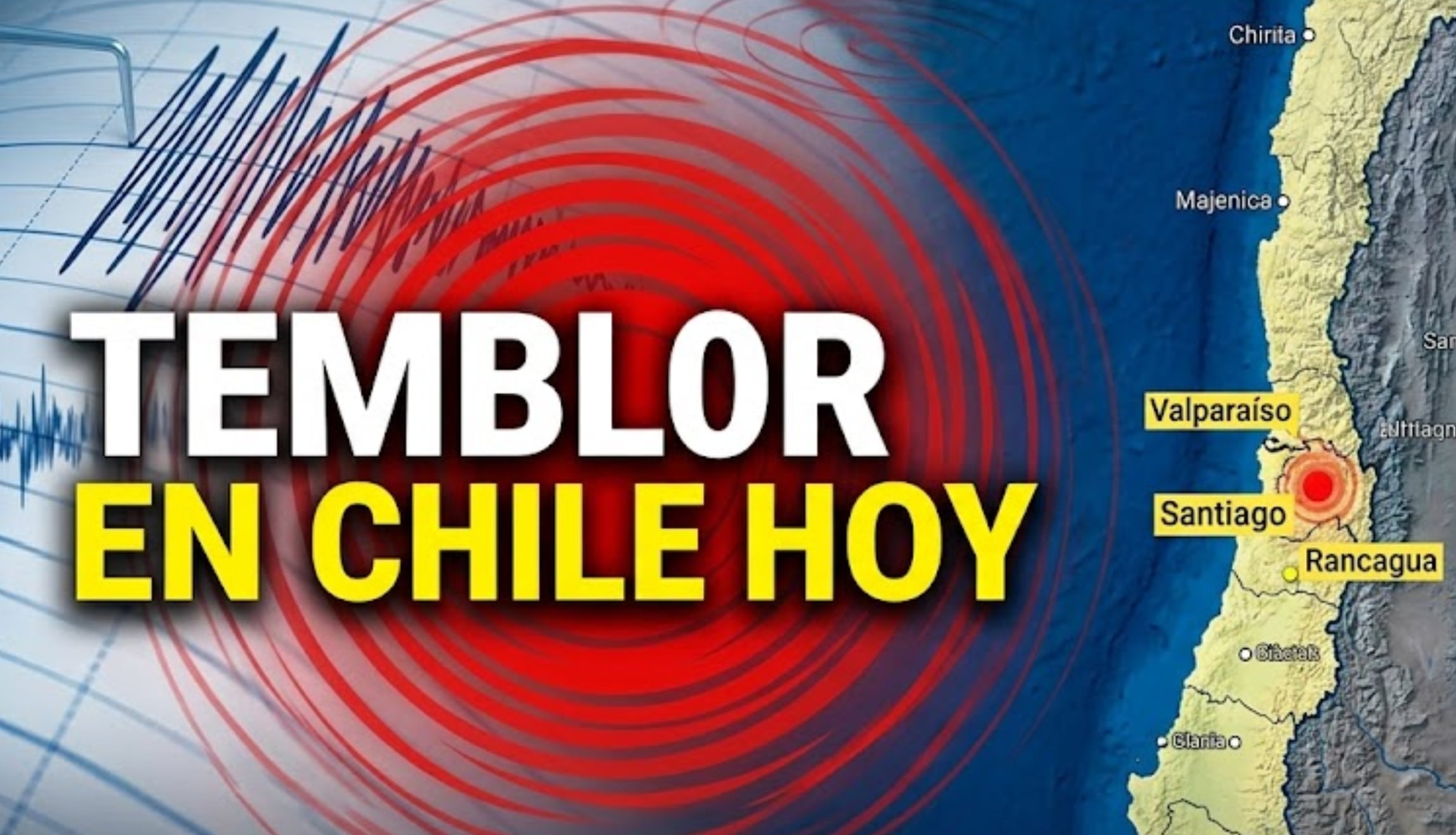 Consulta cuál ha sido el último temblor en Chile para este domingo 27 de septiembre de 2026, con el reporte completo del epicentro y magnitud del CSN. (Foto: Imagen creada por Gestión Mix utilizando la IA de Gemini)