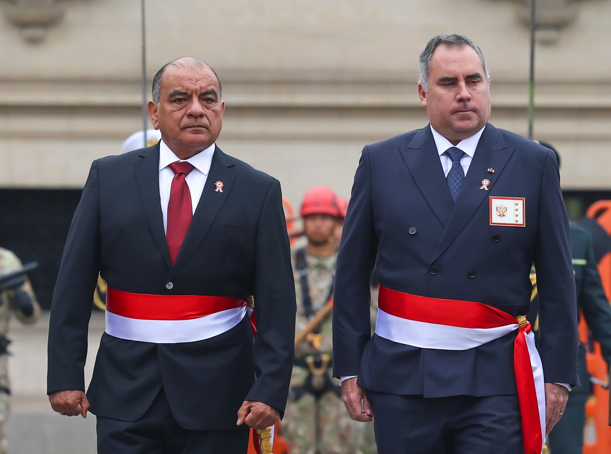 Ministros Belaunde y Astudillo fueron denunciados constitucionalmente por designaciones cuestionadas. (Foto: Archivo Presidencia)