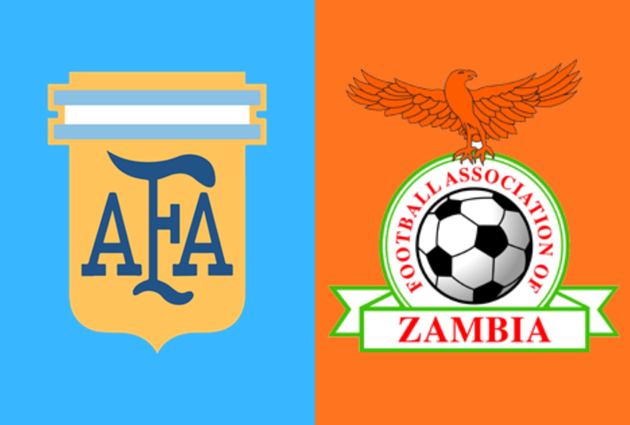 Dónde ver por canales de TV y señal online el partido amistoso entre Argentina vs. Zambia EN VIVO este martes 31 de marzo en Buenos Aires. (Foto: Composición Mag)