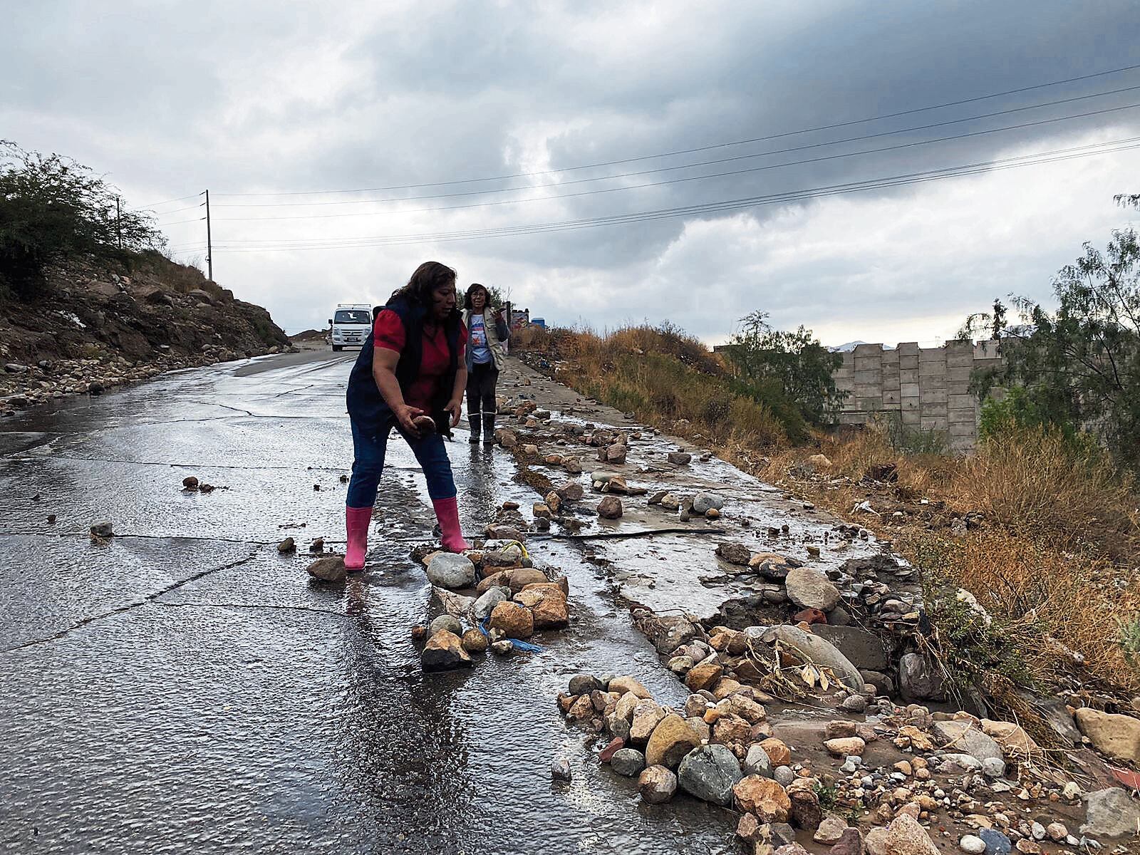 Carreteras están en mal estado por las lluvias. (Foto: GEC)