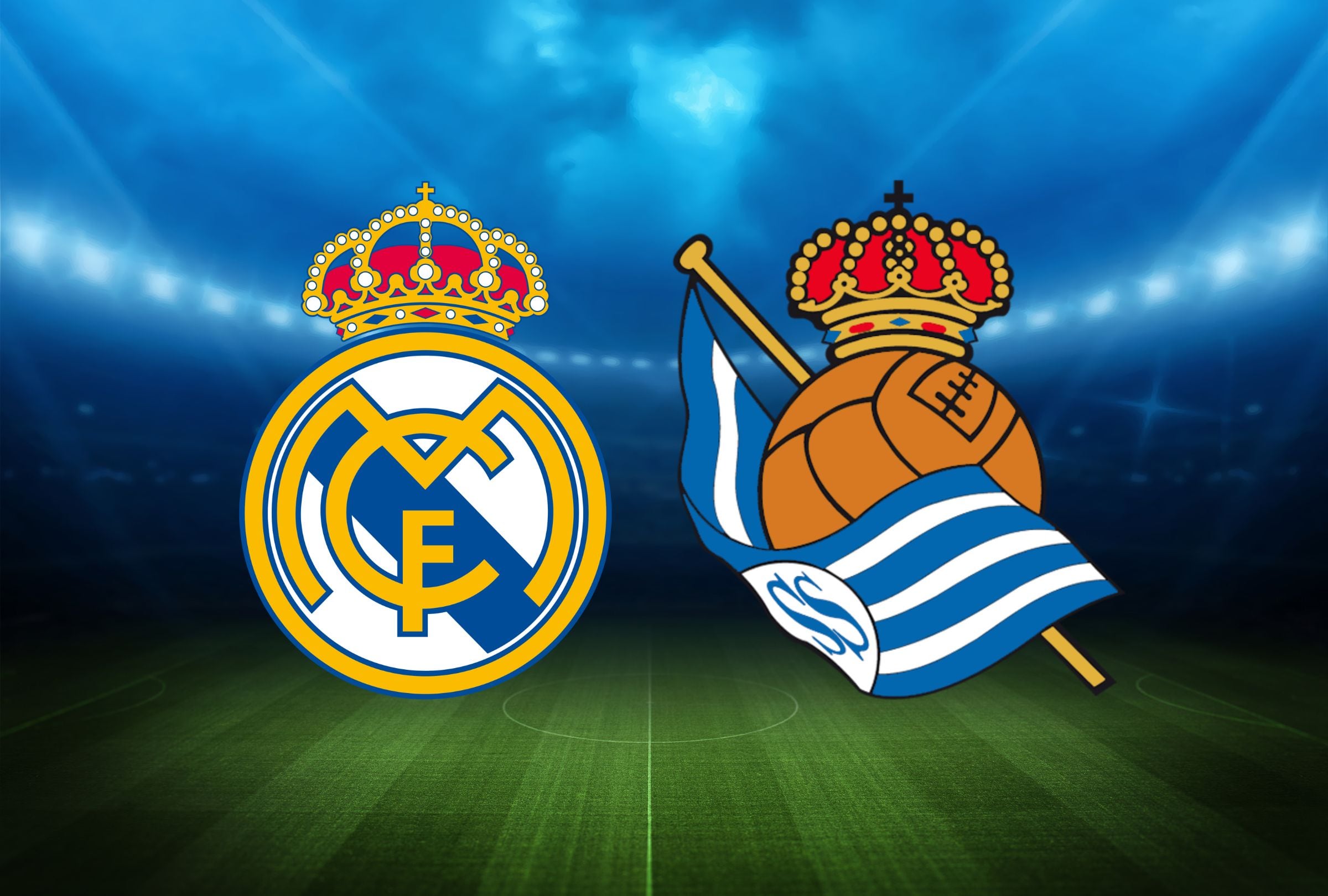Revisa esta nota para que sepas cómo ver EN VIVO y EN DIRECTO el partido Real Madrid vs. Real Sociedad por LaLiga vía ESPN y Disney Plus. (Foto: Composición Gestión Mix)