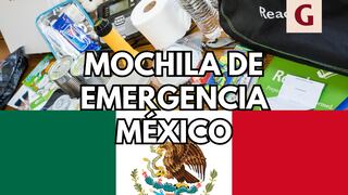 ¿Qué artículos debe contener tu mochila de emergencia para un sismo en México, según el SSN?
