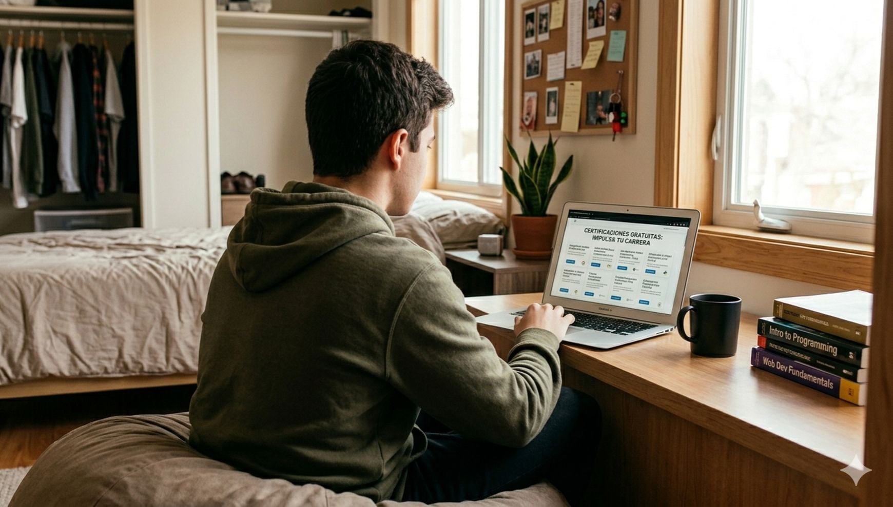 Con demanda creciente y ayuda financiera disponible, estas rutas formativas son una alternativa rápida para destacar en el mercado (Foto: Imagen creada por Gestión MIX usando Gemini)