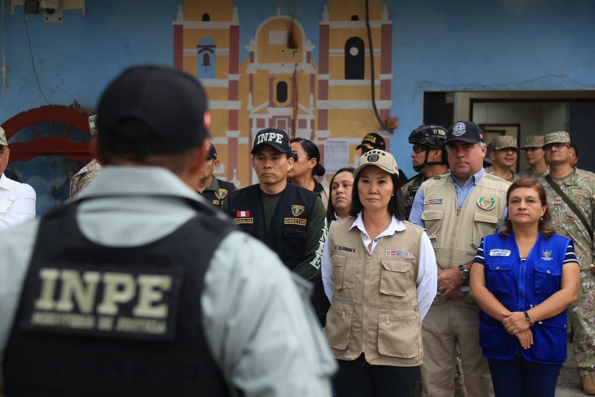 Keiko Fujimori anuncia ampliación de "El Milagro" y promete requisas constantes en penales