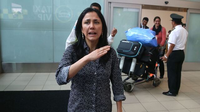 Nadine Heredia: Poder Judicial evalúa hoy pedido de impedimento de salida del país en su contra