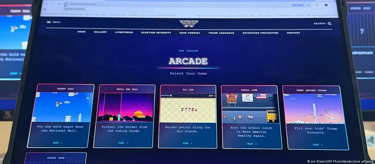 La Casa Blanca crea un videojuego sobre la expulsión de inmigrantes