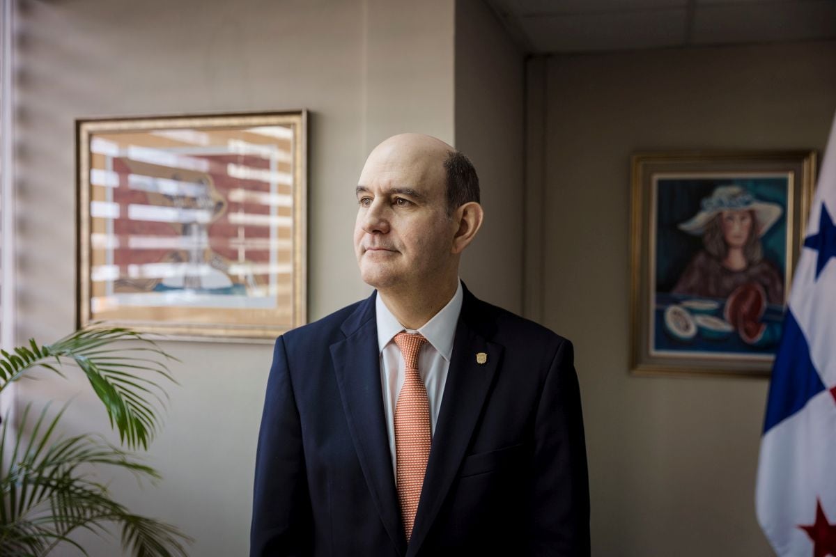Felipe Chapman, ministro de Economía y Finanzas de Panamá, en Ciudad de Panamá, Panamá, el miércoles 4 de diciembre de 2024.