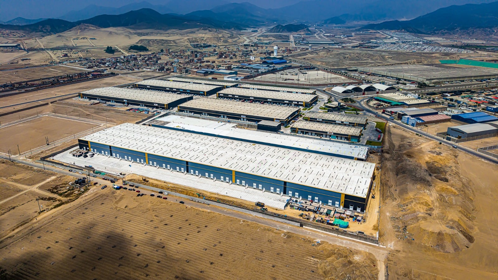 Megacentro entregó 43,000 m2 de nuevos almacenes en Lurín durante 2025. Foto: Megacentro