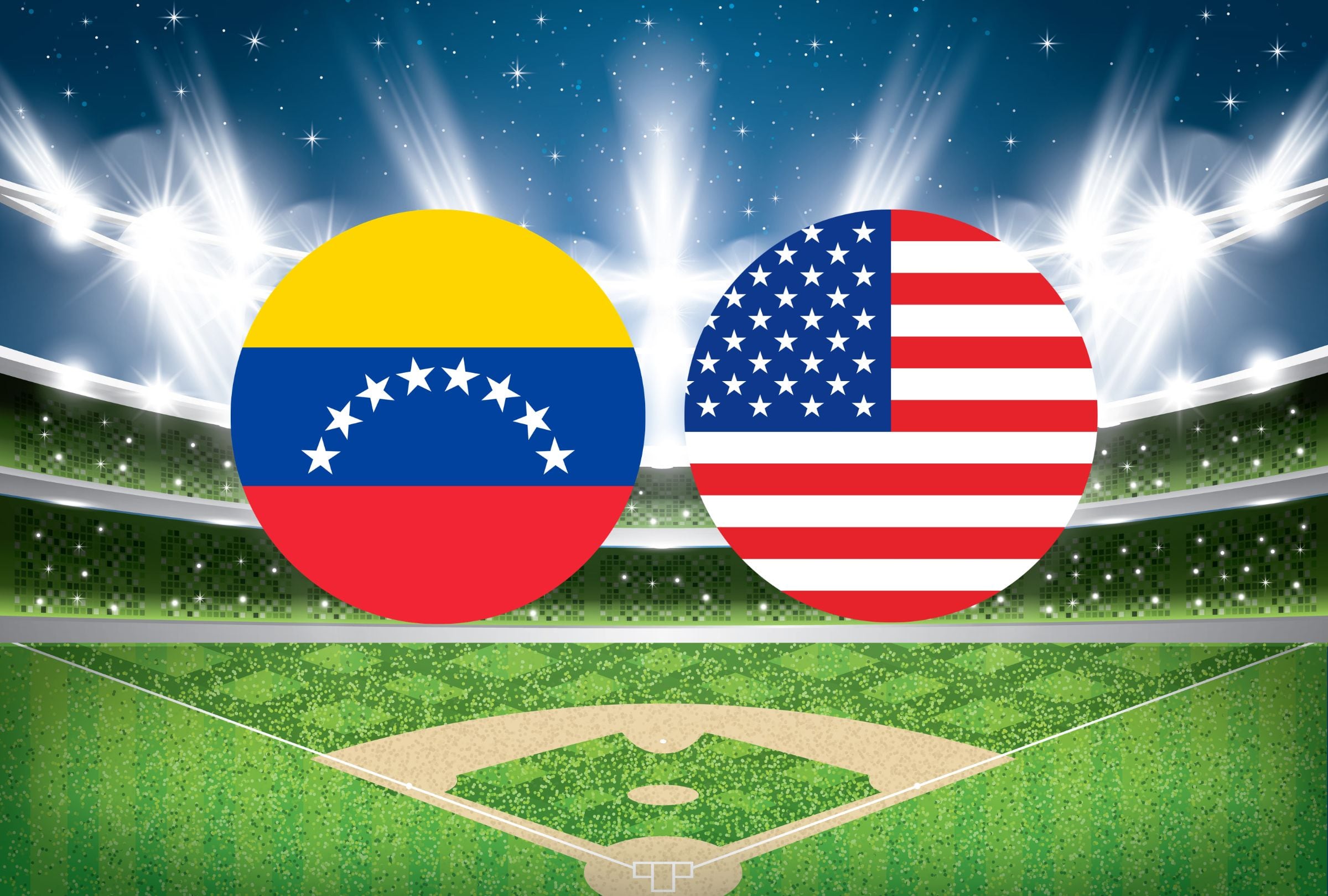 Revisa esta nota para que sepas cómo ver EN VIVO y EN DIRECTO el partido Venezuela vs. Estados Unidos por el Clásico Mundial de Béisbol 2026 vía ESPN y Disney Plus. (Foto: Composición Mag)