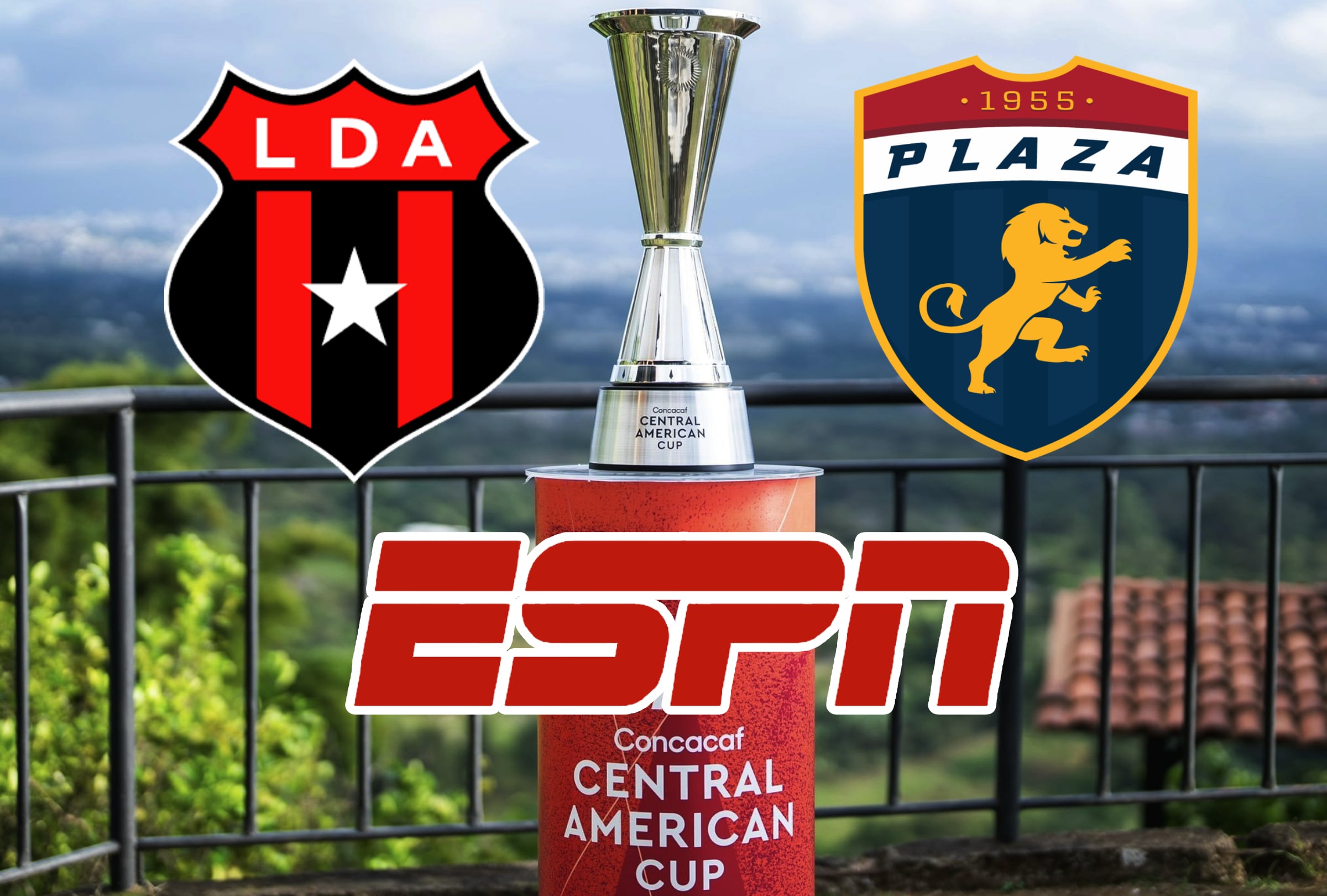SAN JOSÉ (COSTA RICA), 26/08/2025.- Cobertura oficial de ESPN EN VIVO ONLINE para ver el partido entre LDA Alajuelense vs. Plaza Amador hoy por la fecha 5 del Grupo A de la Copa Centroamericana 2025 en el Estadio Alejandro Morera Soto de Alejuela, Costa Rica. FOTO DE @TheChampions / Concacaf.com