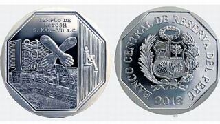 El BCR presentó moneda de S/. 1 alusiva al templo de Kótosh