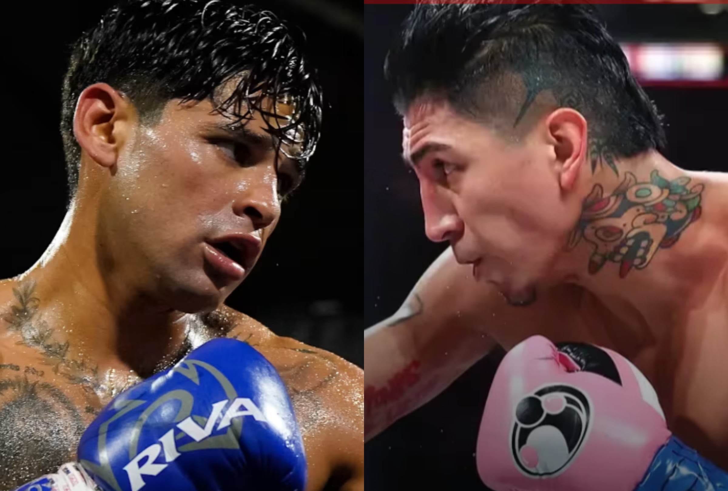 La escena del peso wélter vivirá un capítulo relevante con el enfrentamiento entre Mario Barrios y Ryan García (Foto: Composición / Instagram de Mario Barrios y Ryan García)