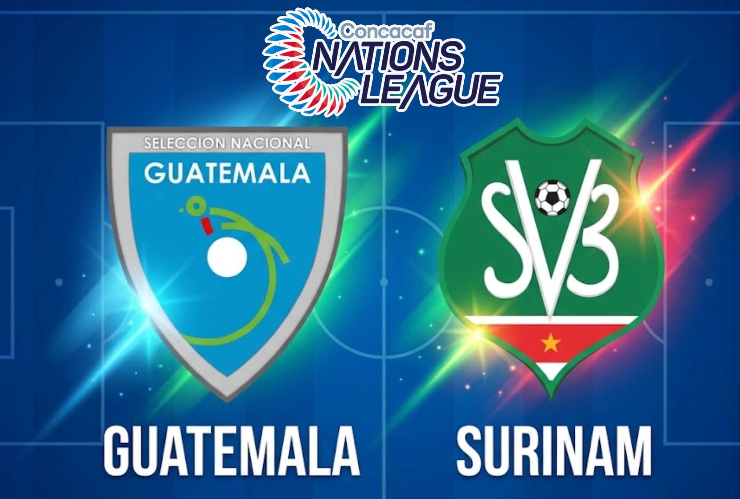 ¿A qué hora juega y qué canal transmite Guatemala vs. Surinam EN VIVO hoy por la Concacaf Nations League 2026?