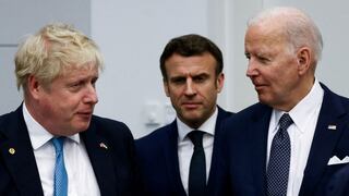 Biden, Macron, Johnson y Scholz refrendan en una llamada su apoyo a Ucrania