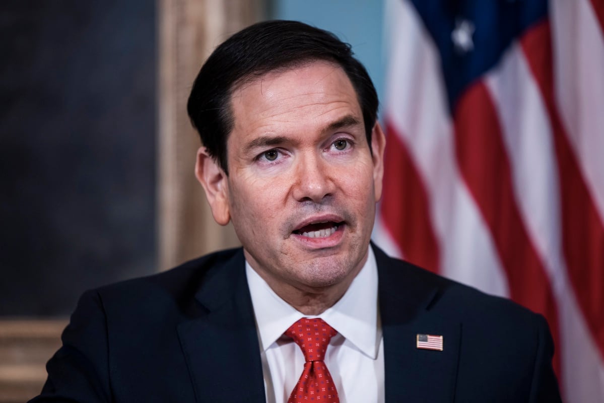 El secretario de Estado estadounidense, Marco Rubio. (EFE/EPA/JIM LO SCALZO)