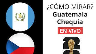 ¿Cómo mirar Guatemala vs. Chequia por amistoso a la Copa Mundial FIFA 2026?