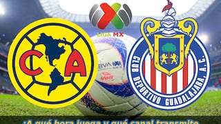 ¿A qué hora juega y qué canal transmite el clásico América vs. Chivas por Liga MX?