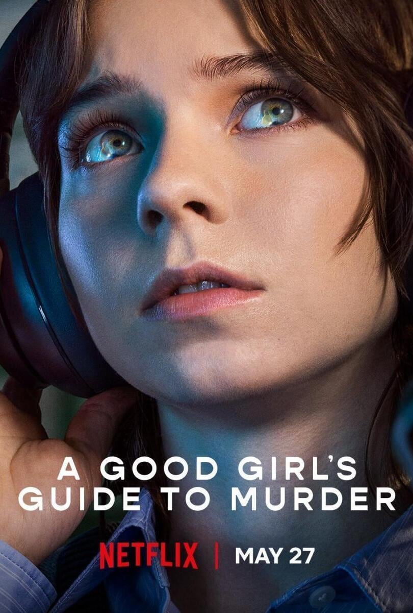 El póster de la temporada 2 de "A Good Girl's Guide to Murder", serie de suspenso basada en el libro homónimo de Holly Jackson (Foto: Netflix)