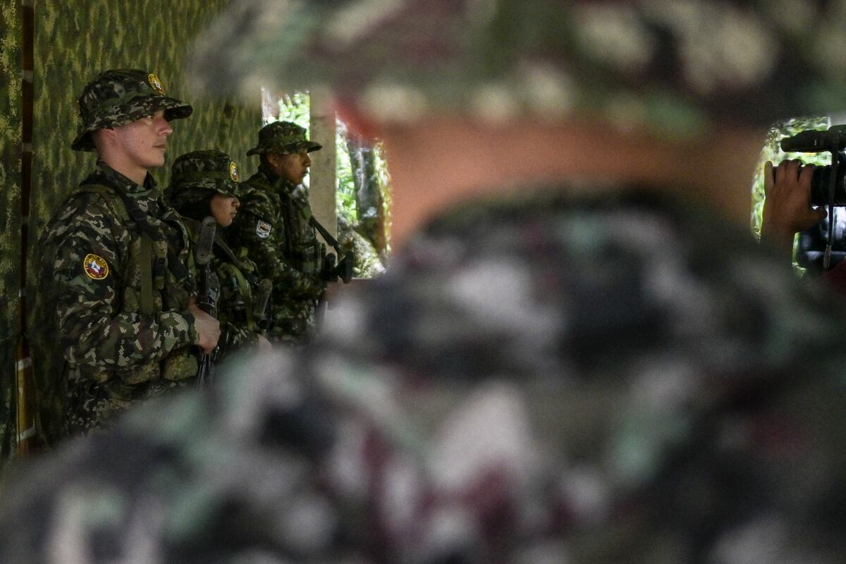 ”Para enfrentar esa situación se ha fortalecido la presencia de la fuerza pública”, dijo la viceministra de Defensa. (Foto: AFP)