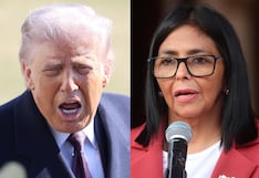 Trump bromea con que se presentará a las elecciones venezolanas contra Delcy Rodríguez