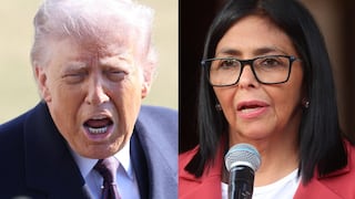 Trump bromea con que se presentará a las elecciones venezolanas contra Delcy Rodríguez