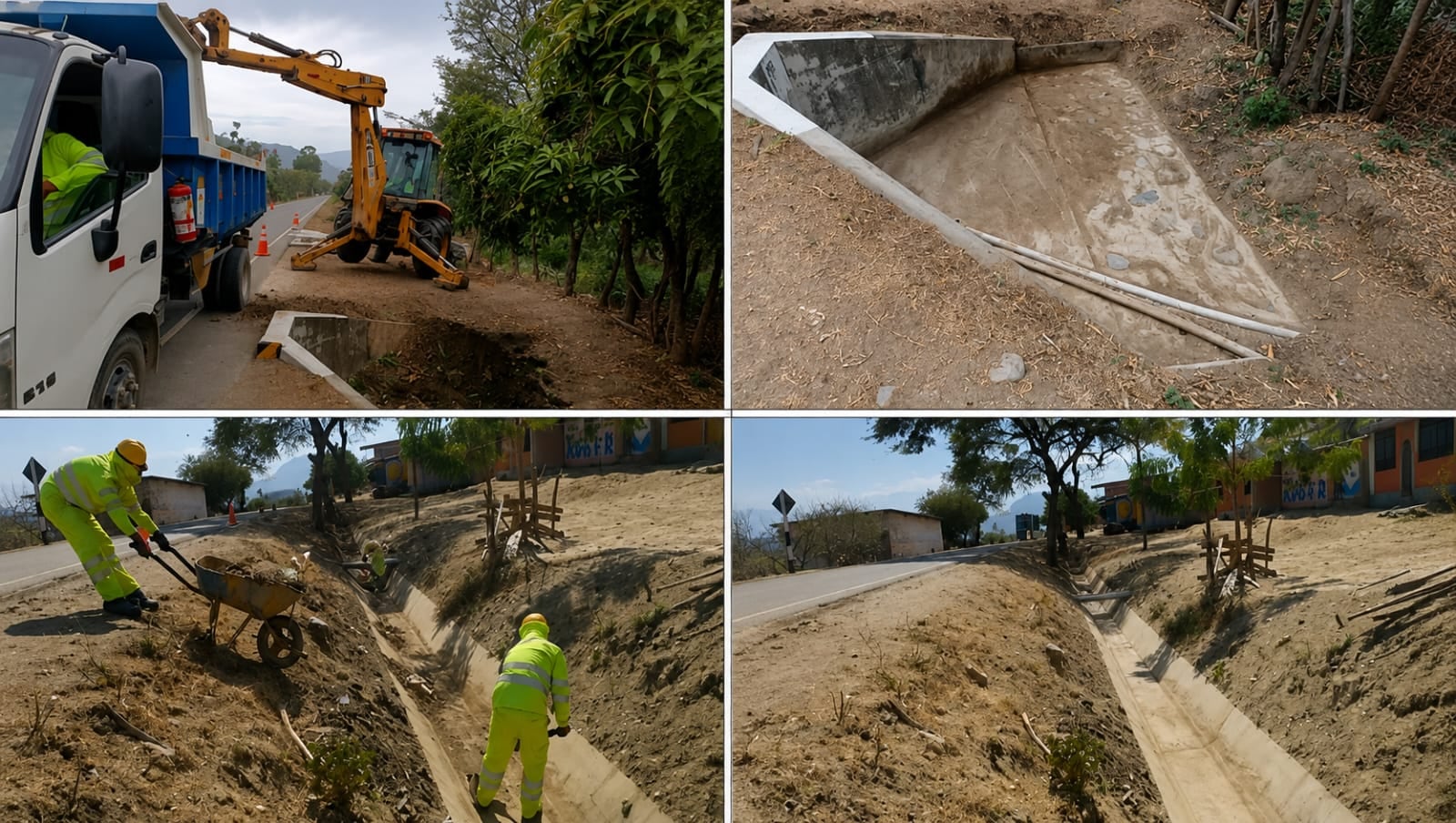 Ositrán supervisa las labores en la vía, donde se identificaron tramos vulnerables por erosión y lluvias intensas. Foto: Ositrán.
