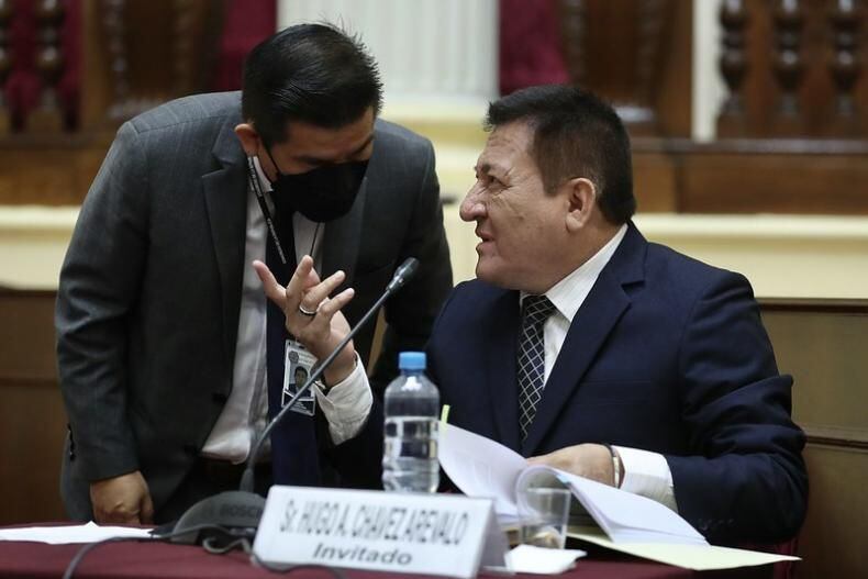 Hugo Chávez Arévalo cumplió prisión preventiva pero fue liberado por orden del Poder Judicial. (Foto: Congreso)