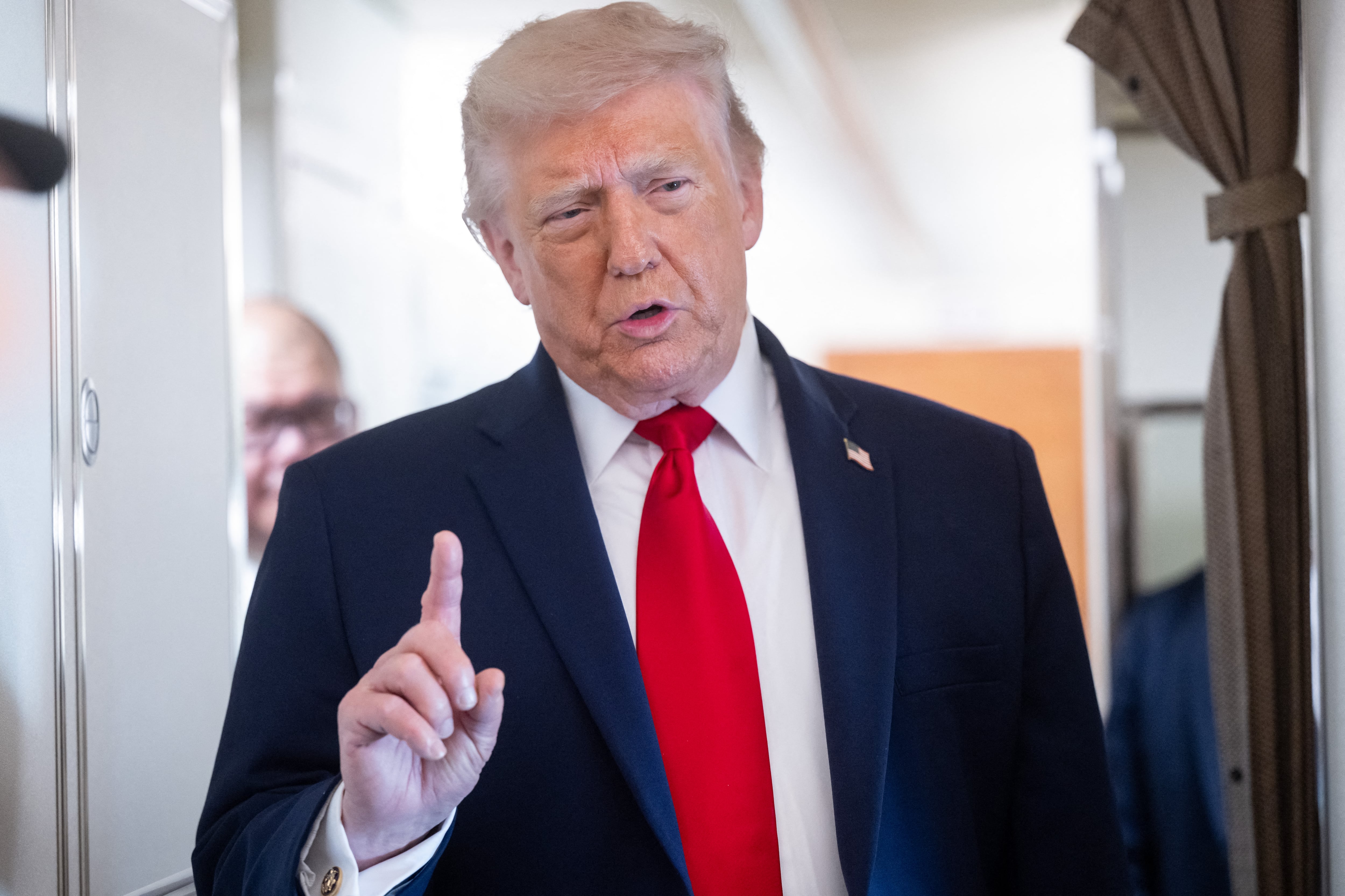 Trump busca frenar una escalada: llamará a Netanyahu para evitar represalias contra Irán (Foto de SAUL LOEB / AFP).