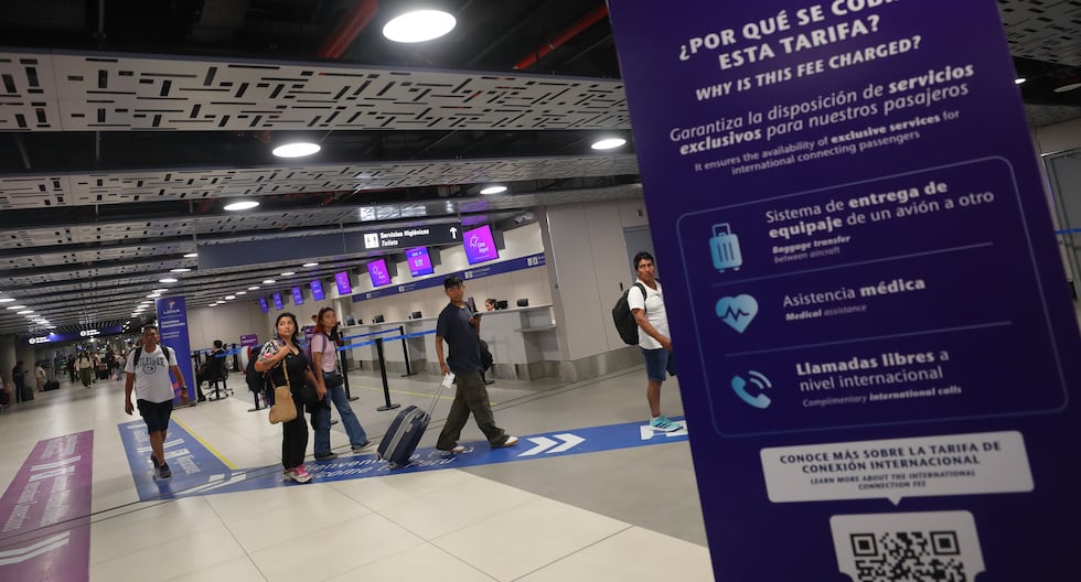 TUUA para conexiones: LAP propone reducir tarifa en un tercio