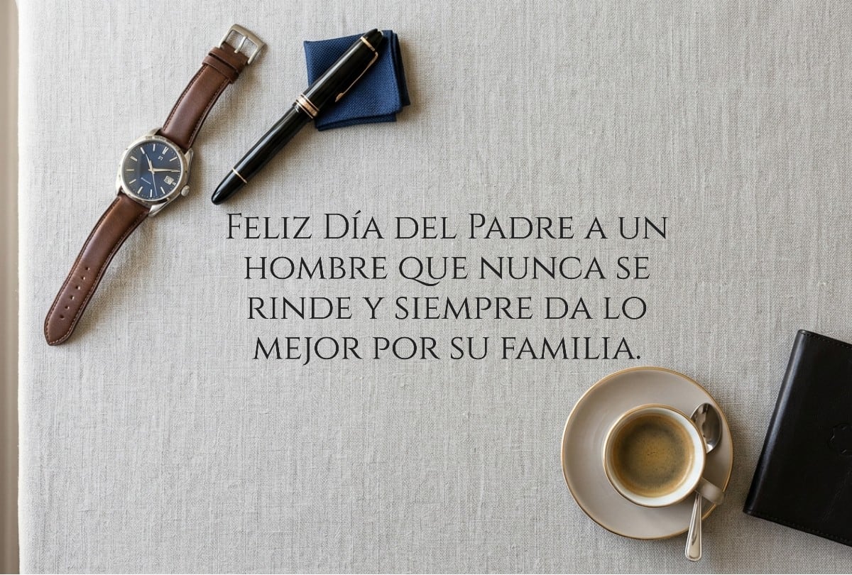 Las mejores frases para el Día del Padre 2026 te ayudarán a dedicar un mensaje especial y emotivo. | Crédito: Imagen creada por El Comercio MAG usando Gemini