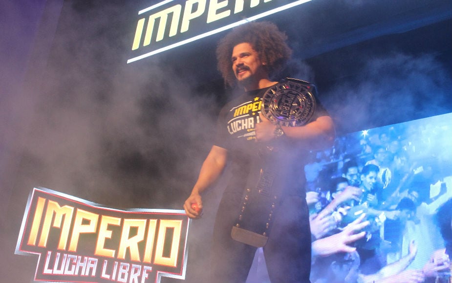 Imperio Lucha se mantuvo activo por dos años. Carlito, exluchador de WWE, fue su último campeón. (Foto: Felipe Chafloque / JM Paiva)