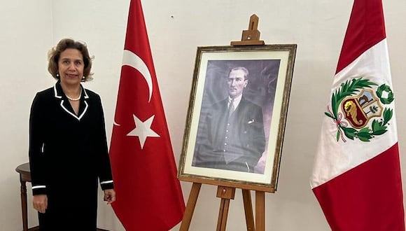 Embajadora de Turquía en Perú, Serra Kaleli. (Foto: Embajada de Turquía)