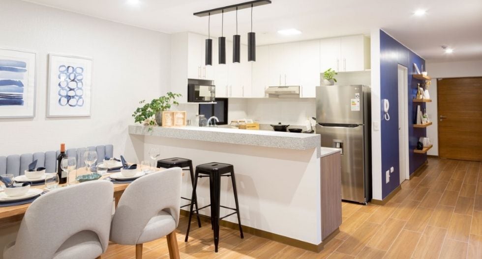 La ubicación y la arquitectura de un departamento, también contabiliza a la hora de venderlo. Según ASEI, los más pequeños son aquellos con mejor acogida en el Perú. Foto: Difusión.