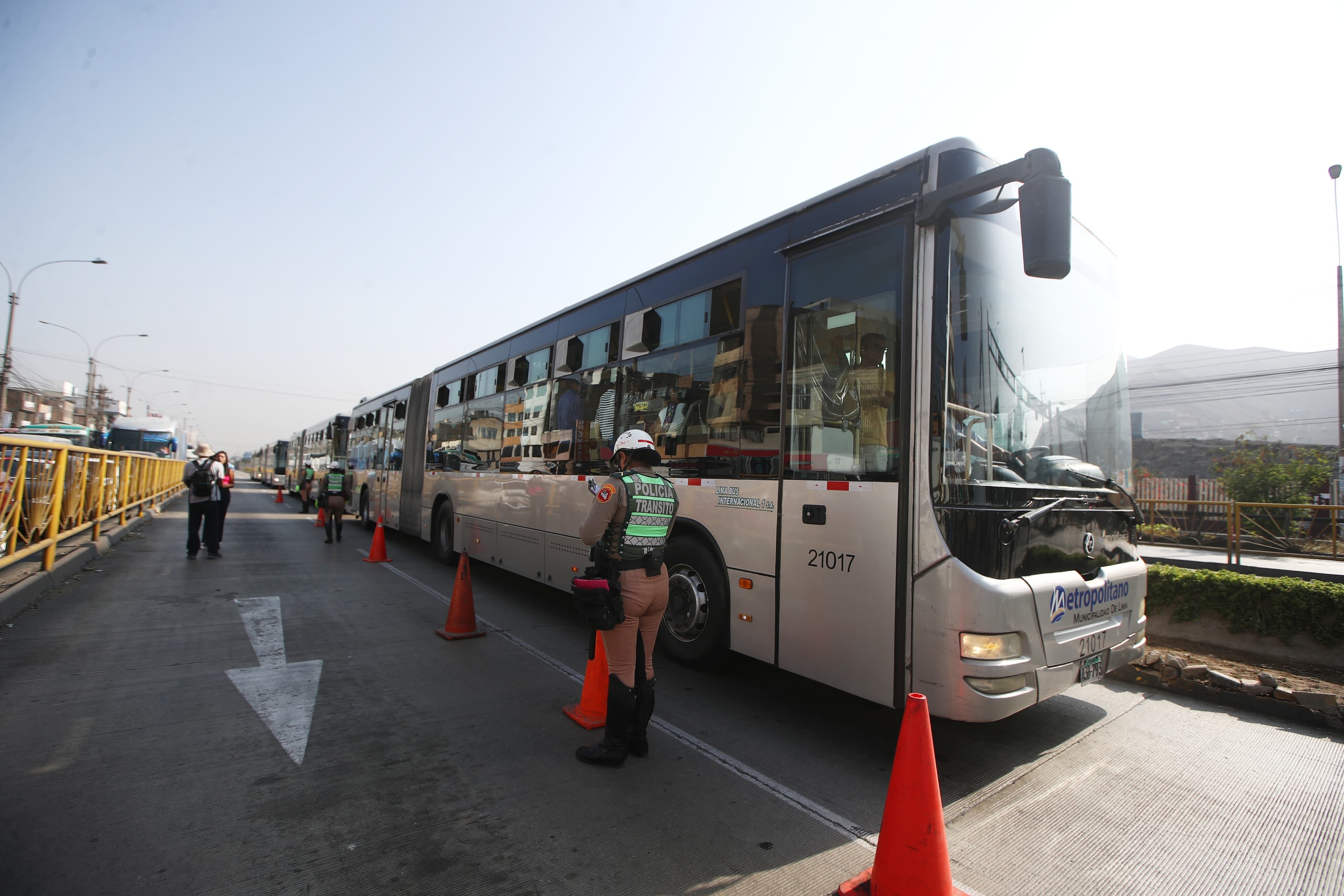 Avanza diálogo entre ATU y concesionarios del Metropolitano, se volverán a reunir el 2 de agosto. (Foto: Jorge Cerdan/GEC)