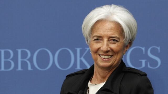 Lagarde: El FMI podría necesitar menos dinero
