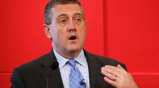 Bullard dijo a principios de este mes que tiene la mente abierta respecto a junio, aunque es posible que las tasas tengan que subir más. En su discurso del viernes no se refirió específicamente a la reunión de junio. (Foto: Reuters)