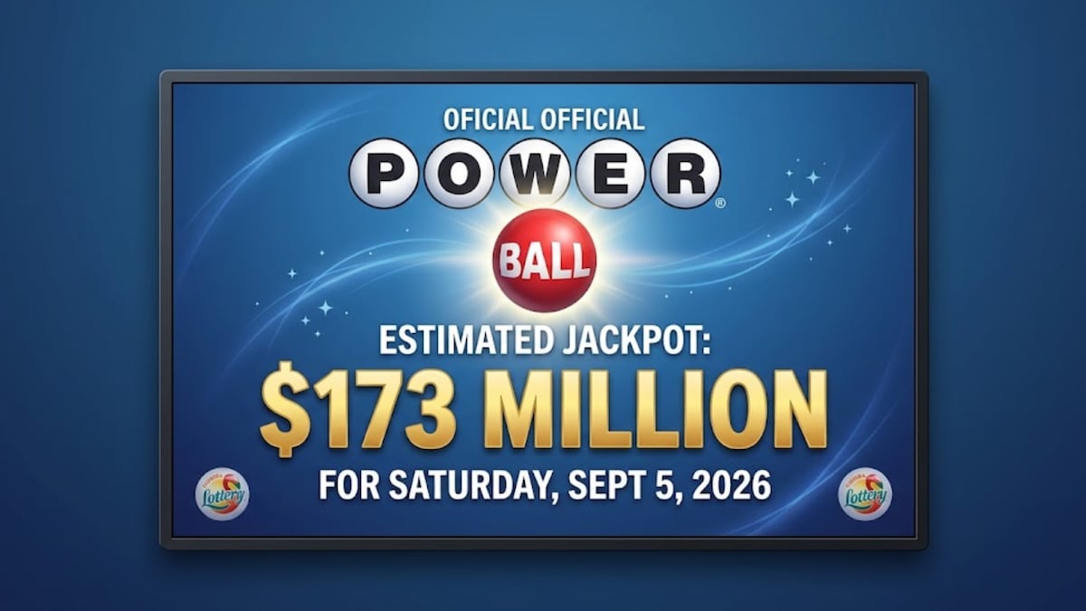 Números ganadores del Powerball: mira los resultados del sorteo jackpot del sábado 5 de septiembre 2026 con premio mayor de 173 millones de dólares
