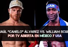 ¿En qué canal ver pelea Canelo vs. Scull por TV abierta y PPV en México y USA?