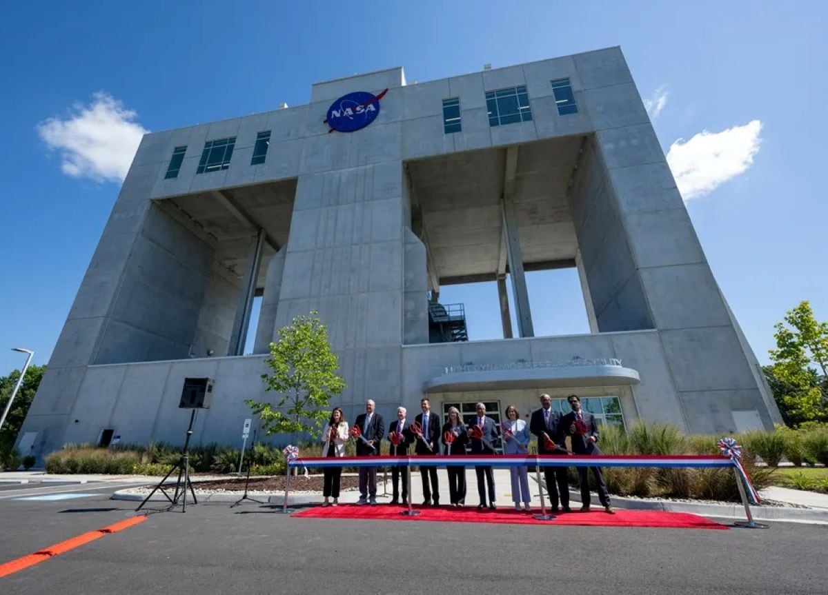 La instalación, ubicada en el Centro de Investigación Langley, reforzará el desarrollo de tecnologías para futuras misiones a la Luna, Marte y otros destinos espaciales. Foto: EFE.