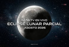 NASA TV EN VIVO: Cómo ver el eclipse lunar parcial de agosto 2026 por streaming y online