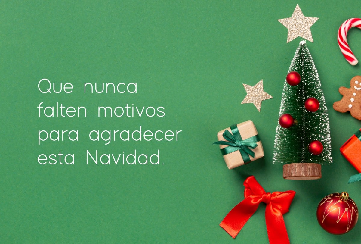 Inspírate con frases para tarjeta de Navidad ideales para familia y amigos. | Crédito: Freepik/Mag