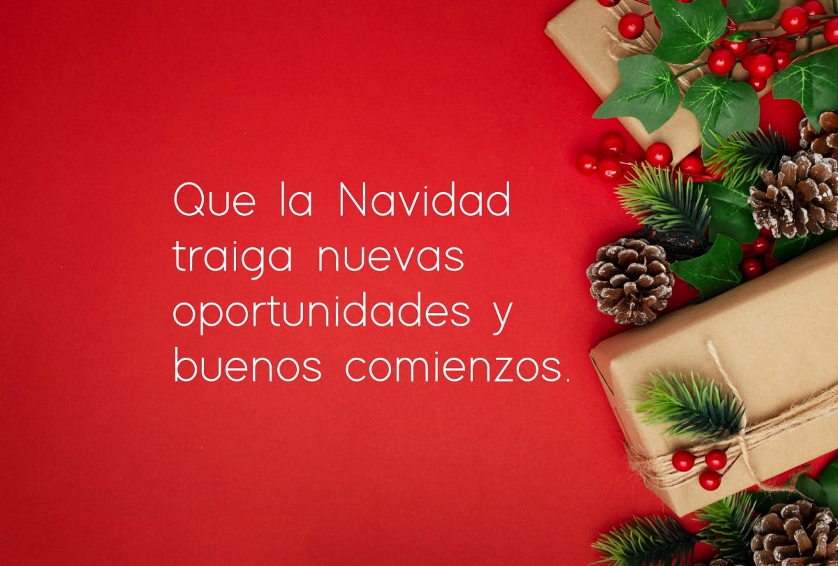 Con frases de Navidad, un mensaje corto puede fortalecer relaciones profesionales y personales. | Crédito: Freepik/Gestión