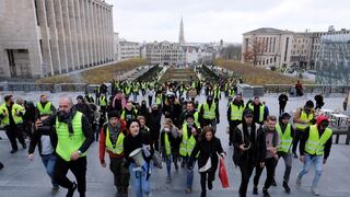 "Chalecos amarillos", etapas de una protesta inédita en Francia