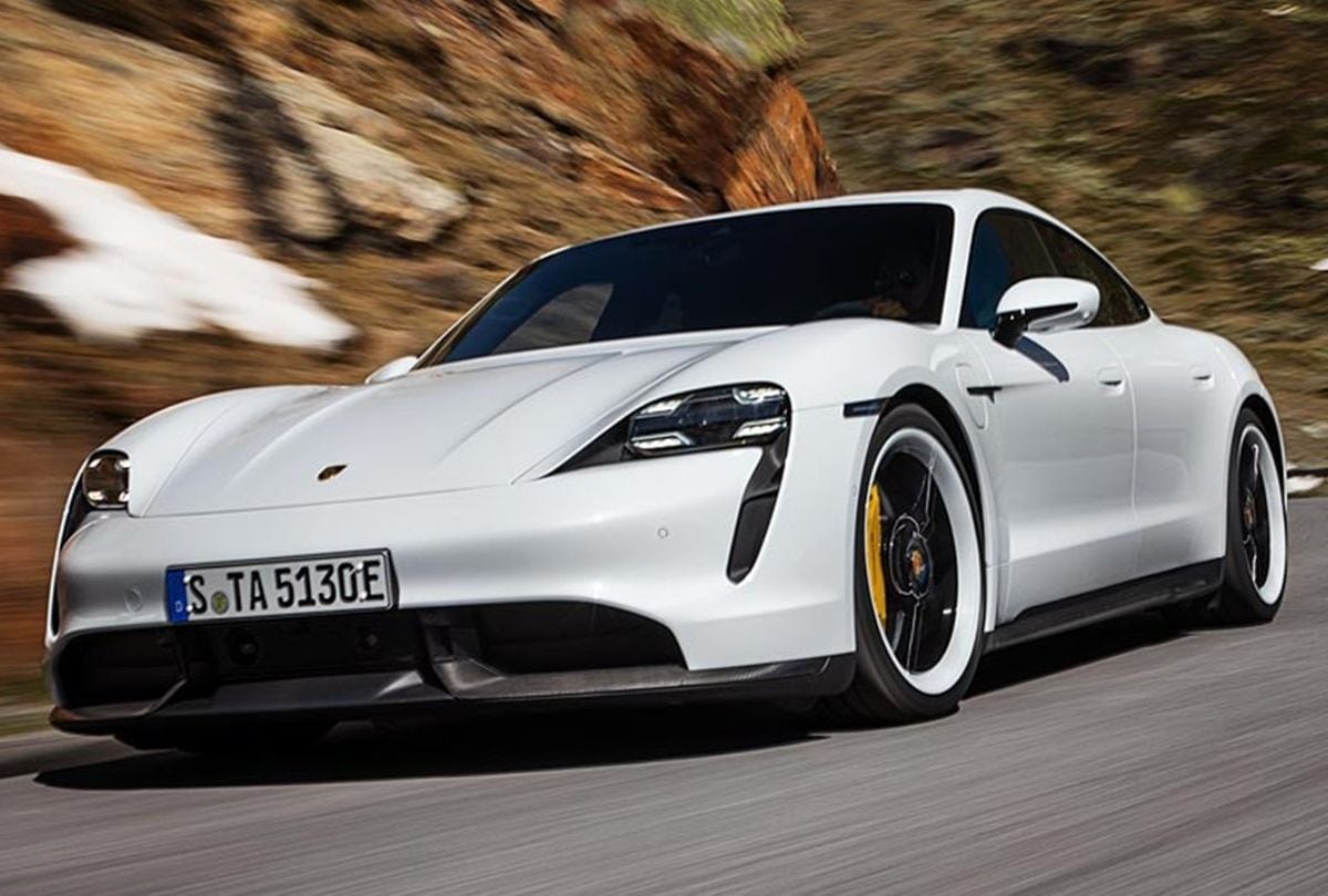 El Porsche Taycan Turbo 100% eléctrico es un carro que genera 680 CV que acelera de 0 a 100 km/h en 3.2 segundos y alcanza una velocidad máxima de 260 km/h. (Foto: Porsche)