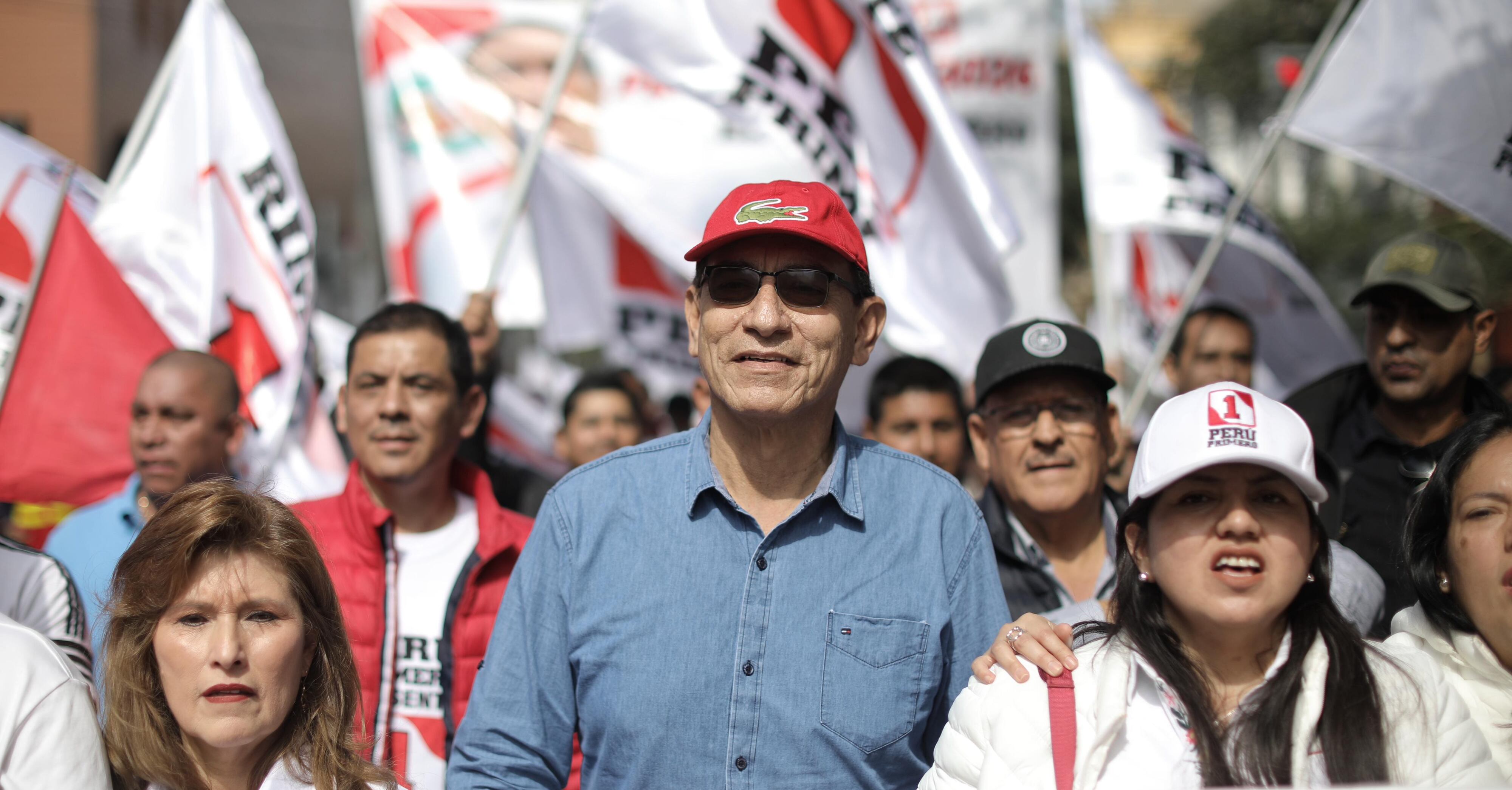 Vizcarra participó junto a miembros de su partido Perú Primero (Foto: Joel Alonzo / GEC).