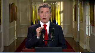 Juan Manuel Santos anuncia discusión de cese al fuego definitivo en Colombia