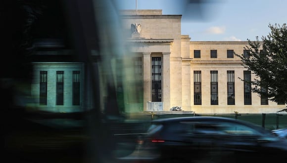 The Marriner S. Eccles Federal Reserve Board Building in Washington, DC. Photographer: Kevin Dietsch/Getty Images