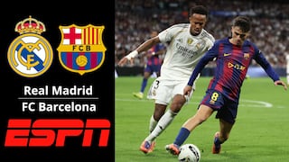 ESPN transmitió el clásico Real Madrid 2-3 FC Barcelona por la final de la Supercopa de España 2026