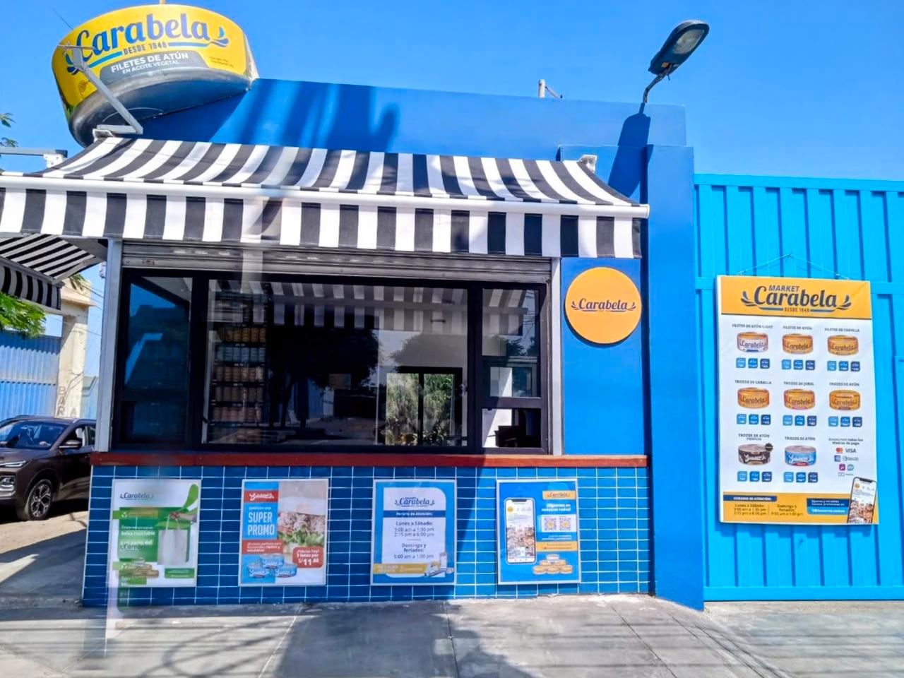 Conservas Carabela busca seguir desarrollando su canal de markets. Foto: Carabela